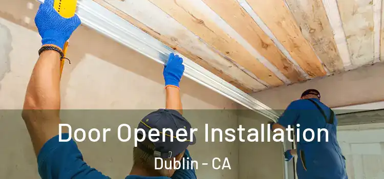  Door Opener Installation Dublin - CA