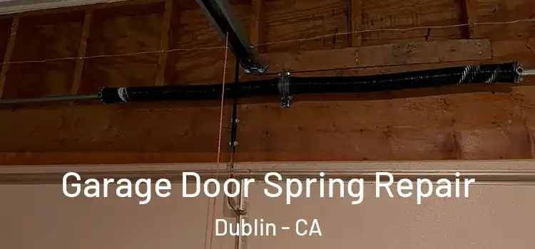  Garage Door Spring Repair Dublin - CA