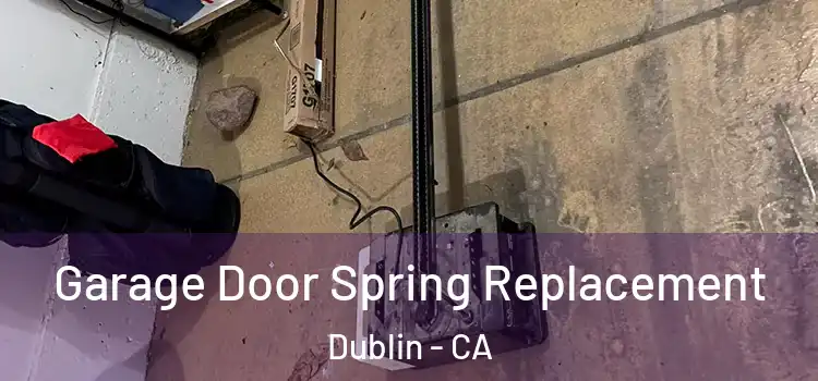  Garage Door Spring Replacement Dublin - CA
