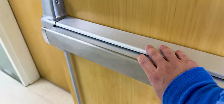 Installing a Push Bar on a Door Dublin